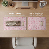 Sakura Gaming Desk Mat - LED Mousepad - Deskneko - Gaming Desk Mats