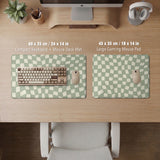 Green Checker Desk Mat - Desk Mat - Deskneko - Desk Mats & Mousepads