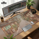 Beige Japandi Desk Mat Mousepad - Desk Mat - Deskneko - Desk Mats & Mousepads
