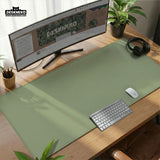 Sage Green Ergonomic Mousepad with Wrist Support for Desk - Deskneko