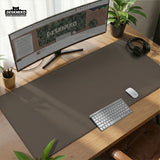 Cocoa Brown Minimalist - Deskneko