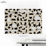 Black Cats Pegboard - Deskneko