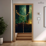 Lofi Cozy Noren Door Curtain - Deskneko