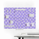 Cute Purple Pegboard - Deskneko
