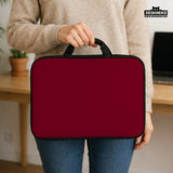 Burgundy Laptop Sleeve & Bag for MacBook and Notebooks - Deskneko