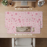 Sakura Gaming Desk Mat - LED Mousepad - Deskneko - Gaming Desk Mats
