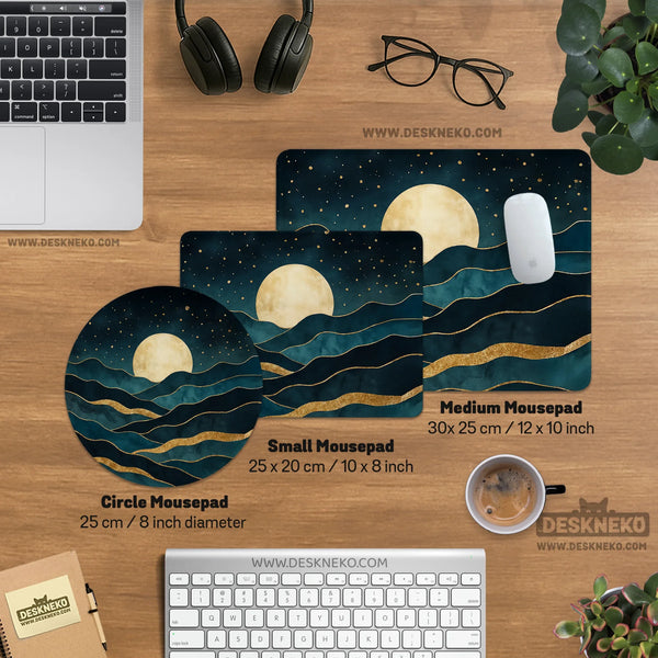 Moonrise Desk Mat - Deskneko