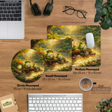 Forest Frogs Desk Mat - Deskneko
