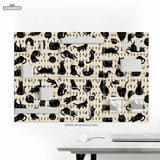 Black Cats Pegboard - Deskneko