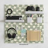 Green Checker Pegboard - Pegboard - Deskneko - Pegboards