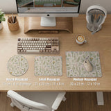 Wildflower Pattern Desk Mat - Desk Mat - Deskneko - Desk Mats & Mousepads