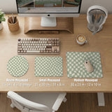 Green Checker Desk Mat - Desk Mat - Deskneko - Desk Mats & Mousepads