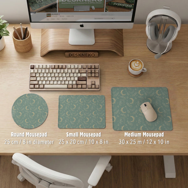 Celestial Moon Desk Mat - Desk Mat - Deskneko - Desk Mats & Mousepads