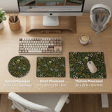 Dark Botanical Desk Mat - Desk Mat - Deskneko - Desk Mats & Mousepads
