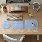 Blue Gingham Desk Mat - Desk Mat - Deskneko - Desk Mats & Mousepads