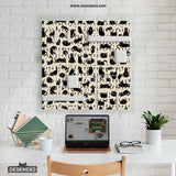 Black Cats Pegboard - Deskneko