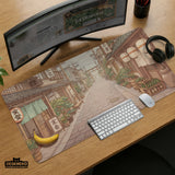 Beige Japandi Desk Mat Mousepad - Desk Mat - Deskneko - Desk Mats & Mousepads
