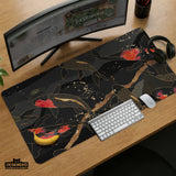 Koi Fish Art Desk Mat Mousepad - Desk Mat - Deskneko - Desk Mats & Mousepads
