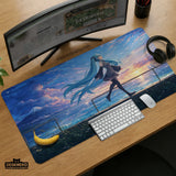Anime Girl Landscape - Deskneko