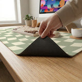Green Checker Desk Mat - Desk Mat - Deskneko - Desk Mats & Mousepads