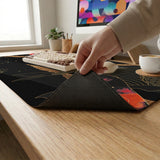 Koi Waves Desk Mat - Desk Mat - Deskneko - Desk Mats & Mousepads