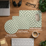 Green Checker Desk Mat - Desk Mat - Deskneko - Desk Mats & Mousepads
