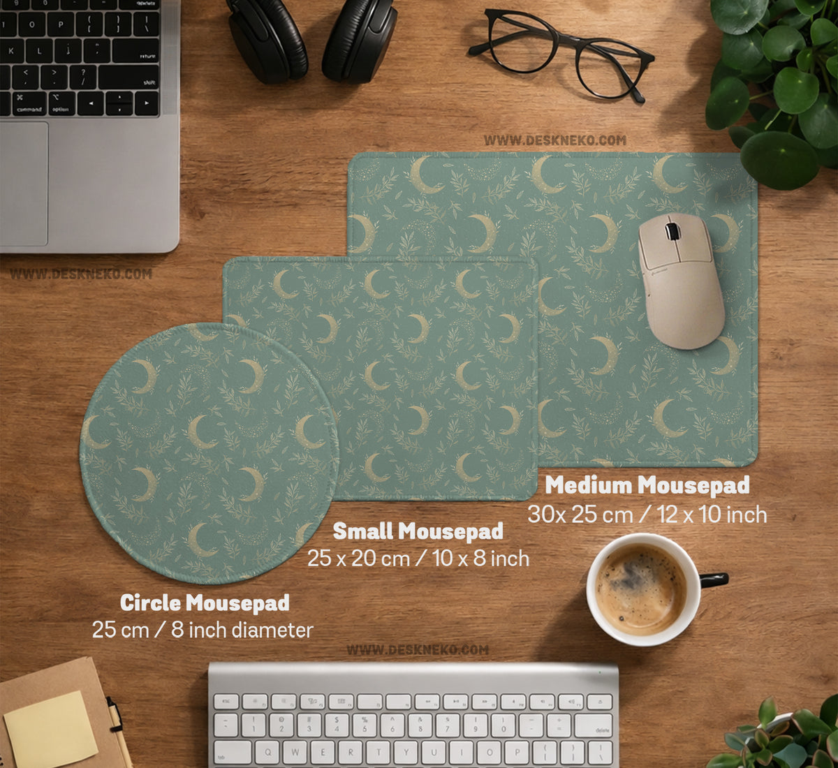 Celestial Moon Desk Mat - Desk Mat - Deskneko - Desk Mats & Mousepads