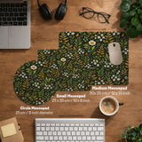 Dark Botanical Desk Mat - Desk Mat - Deskneko - Desk Mats & Mousepads