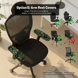 Forest Cat Desk Chair Cover for Office and Gaming Chairs - Deskneko