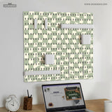 Green Checker Pegboard - Pegboard - Deskneko - Pegboards