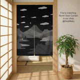 Cute Cat Mountains Wall Tapestry - Wall tapestry - Deskneko - Wall Tapestries