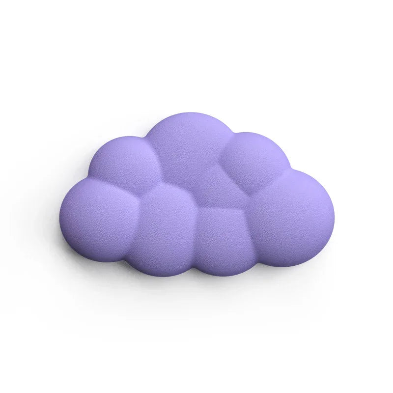 Cloud Keyboard Hand Wrist Rest Memory Foam Silicone Leather Mouse Pad Wristband Pad - Deskneko