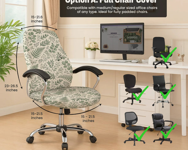 Fern Chair Cover - Deskneko