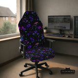Neon Mushrooms Chair Cover - Deskneko