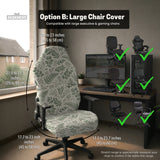 Fern Chair Cover - Deskneko