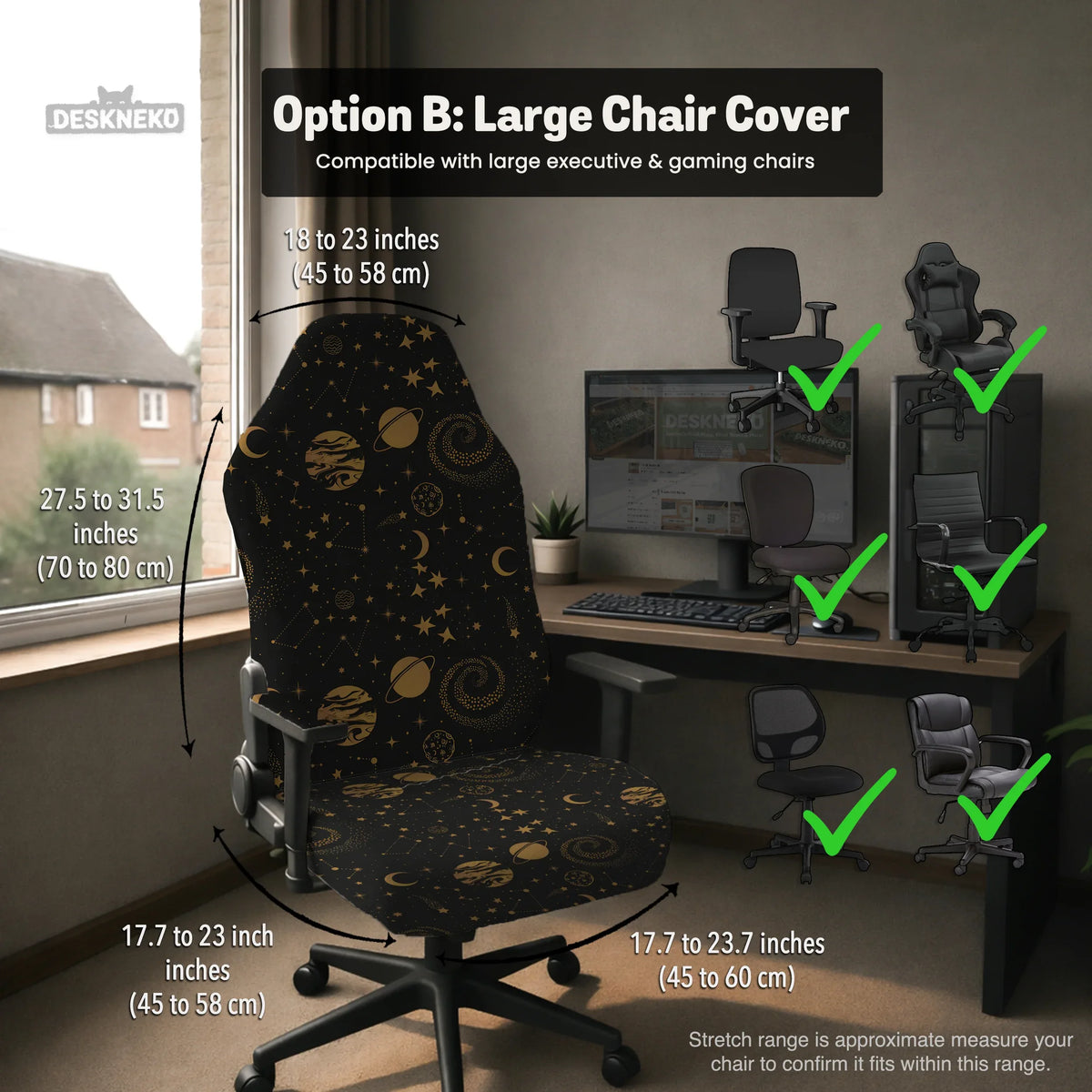 Celestial Chair Cover - Deskneko