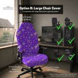 Geometric Chair Cover - Deskneko