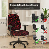 Red Gaming Chair Cover - Deskneko