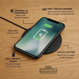 Japanese Koi Floral Wireless Charger - Deskneko