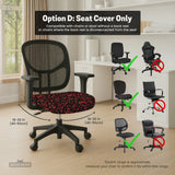 Red Gaming Chair Cover - Deskneko