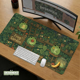 Frog Garden Deskmat - Deskneko