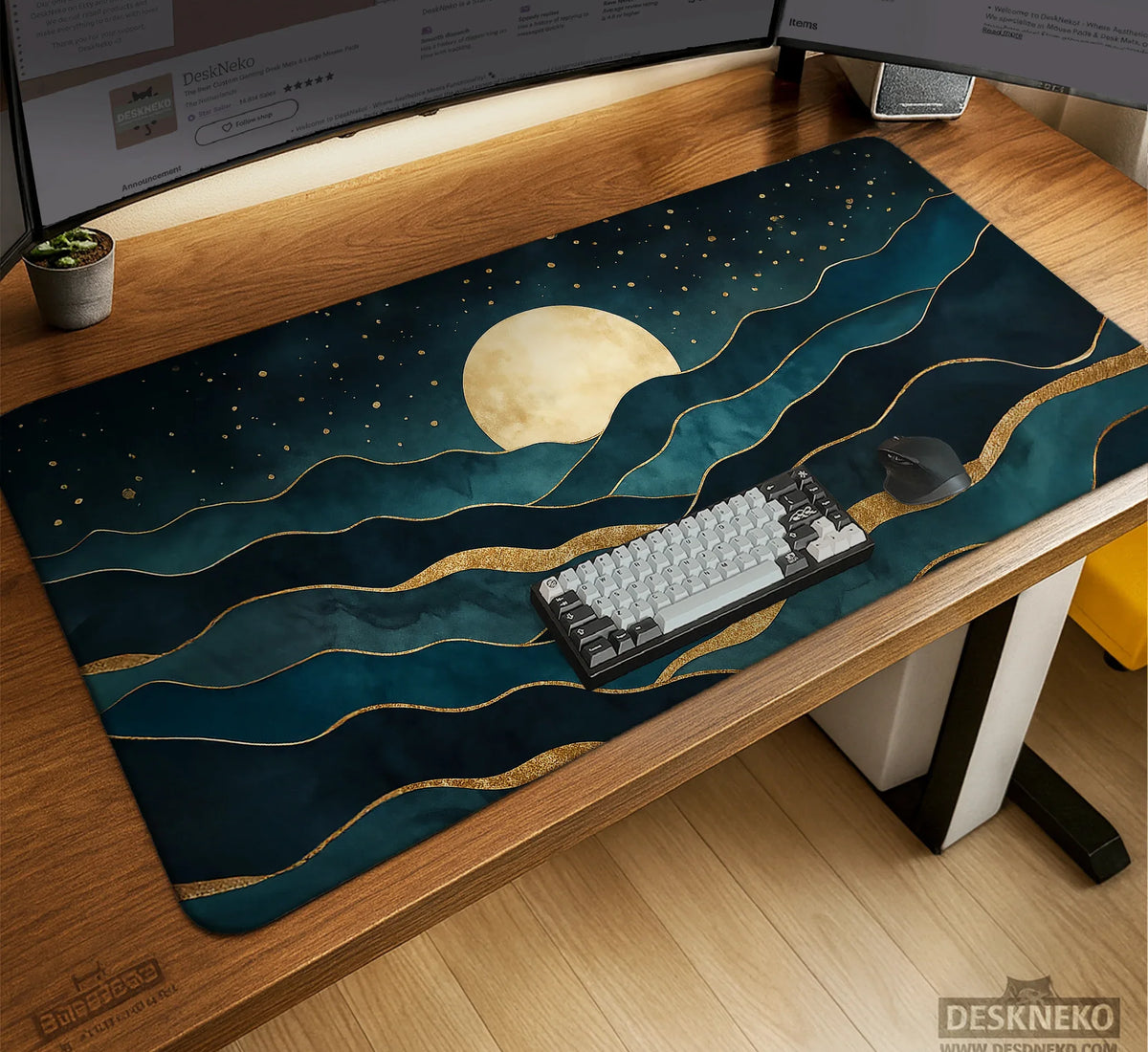 Moonrise Desk Mat - Deskneko