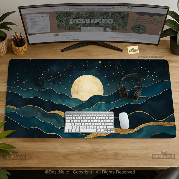 Moonrise Desk Mat - Deskneko