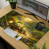 Forest Frogs Desk Mat - Deskneko