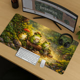 Forest Frogs Desk Mat - Deskneko