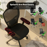 Red Gaming Chair Cover - Deskneko