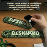 Black Mount Fuji Ergonomic Mousepad - Deskneko