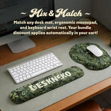 Black Mount Fuji Ergonomic Mousepad - Deskneko