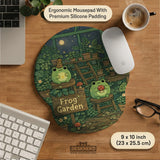 Frog Garden Deskmat - Deskneko
