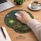 Frog Garden Deskmat - Deskneko